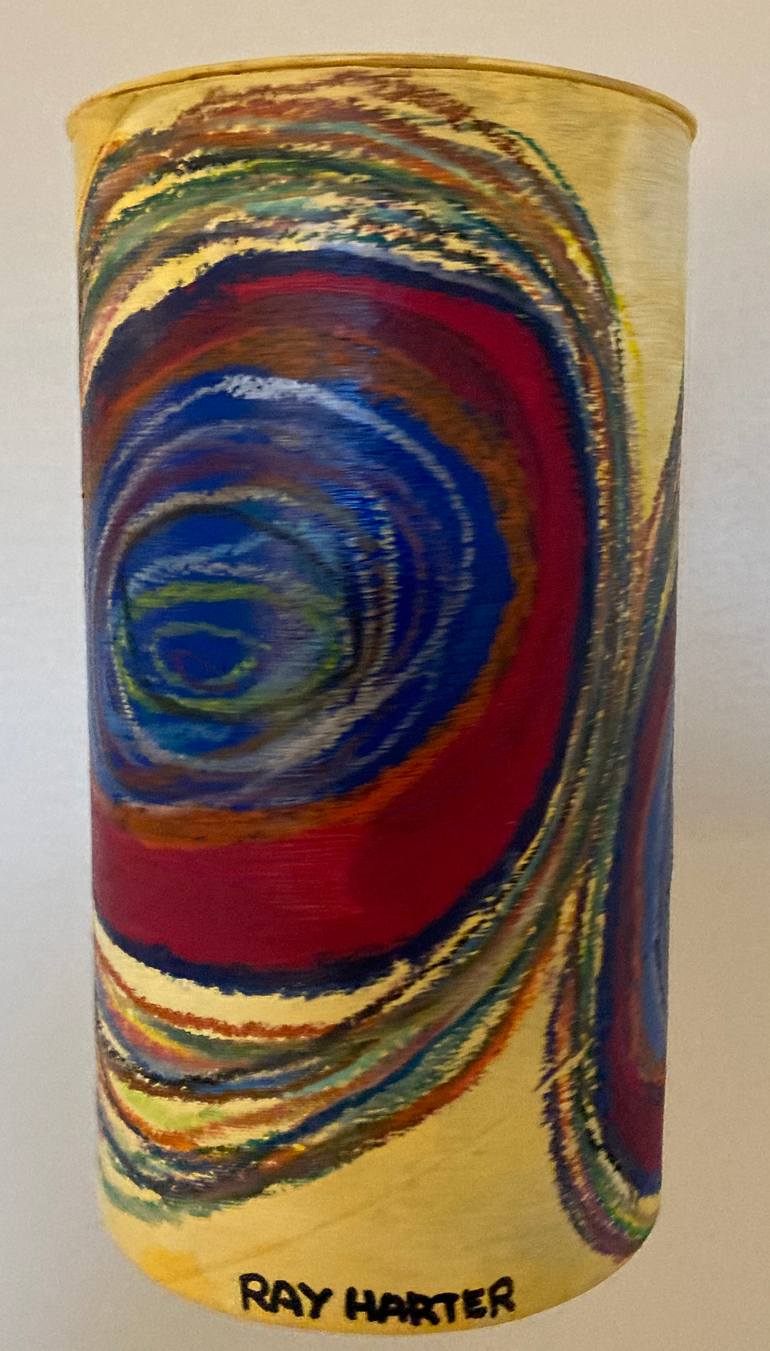 Original Abstract Expressionism Abstract Sculpture by Ray Harter