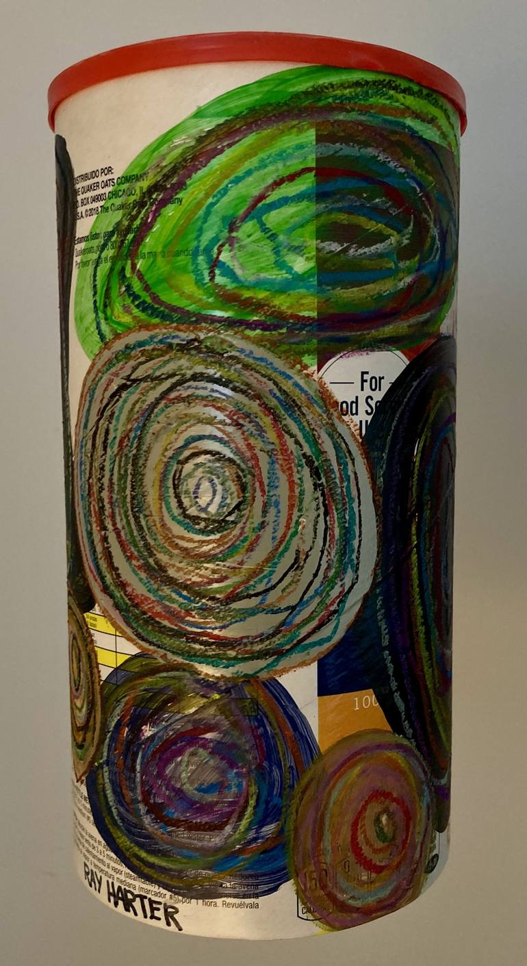 Original Abstract Expressionism Abstract Sculpture by Ray Harter