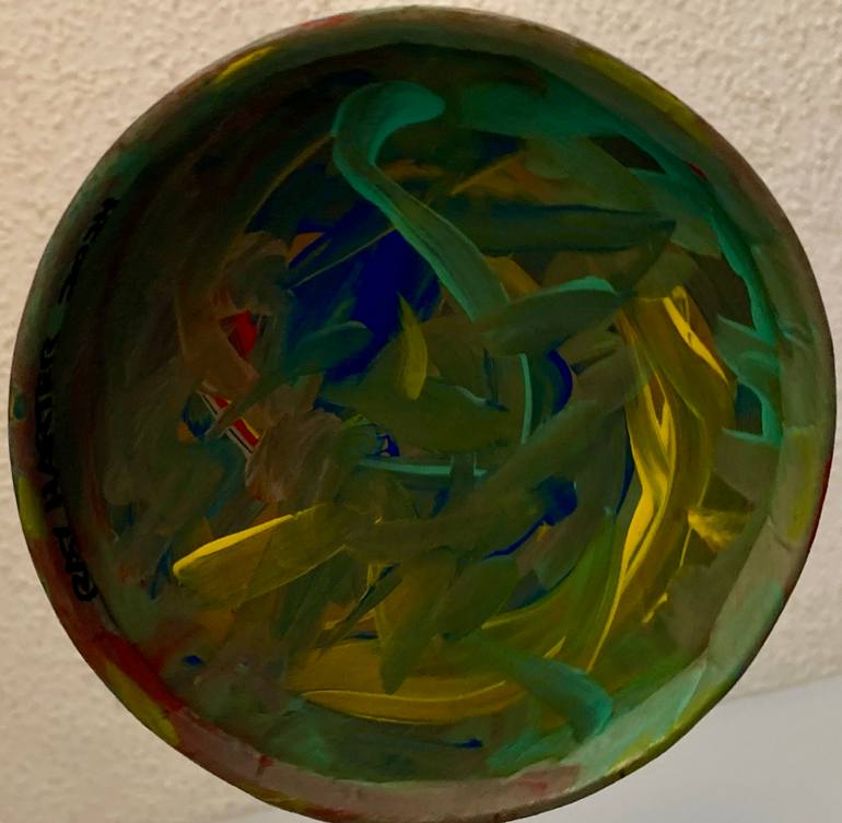 Original Abstract Expressionism Abstract Sculpture by Ray Harter