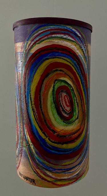 Emotional Energy Field (suspended painted sculpture) thumb