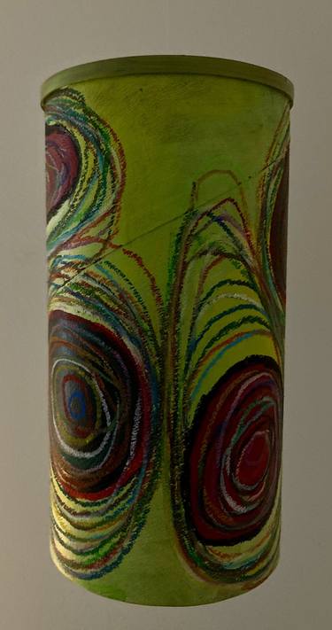 Positve Negative Energy Cells (suspended painted sculpture) thumb