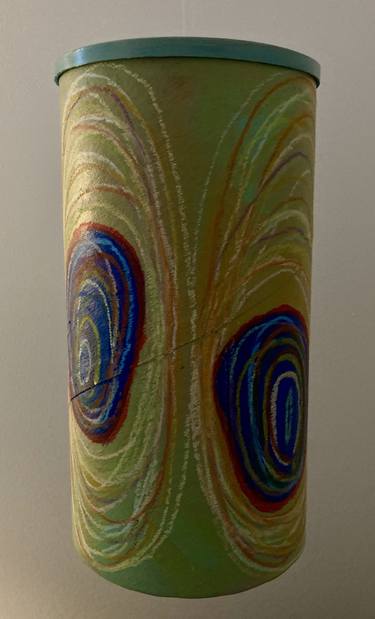 Harvest Energy Wave (suspended painted sculpture) thumb
