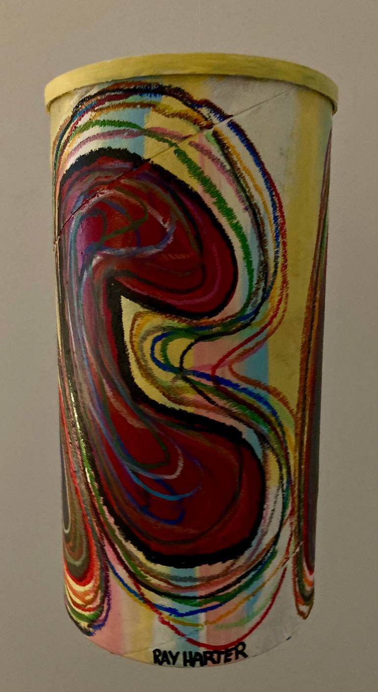 Original Abstract Expressionism Abstract Sculpture by Ray Harter