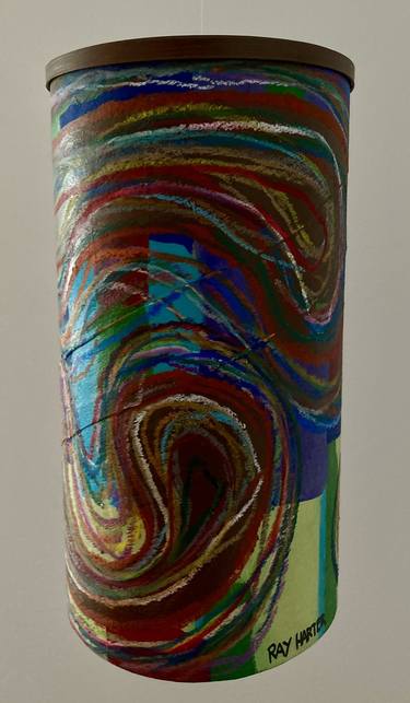 Crazy Energy (suspended painted sculpture) thumb
