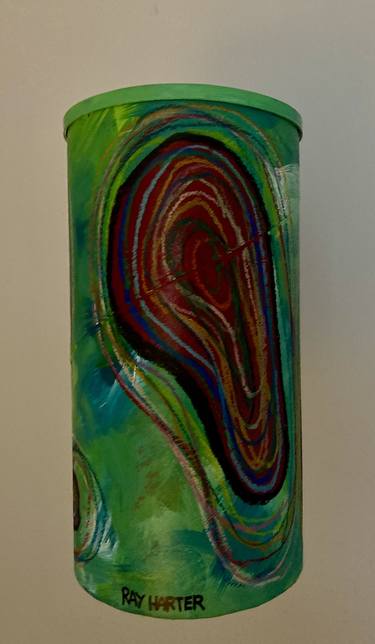 Magnetic Energy Field (suspended painted sculpture) thumb