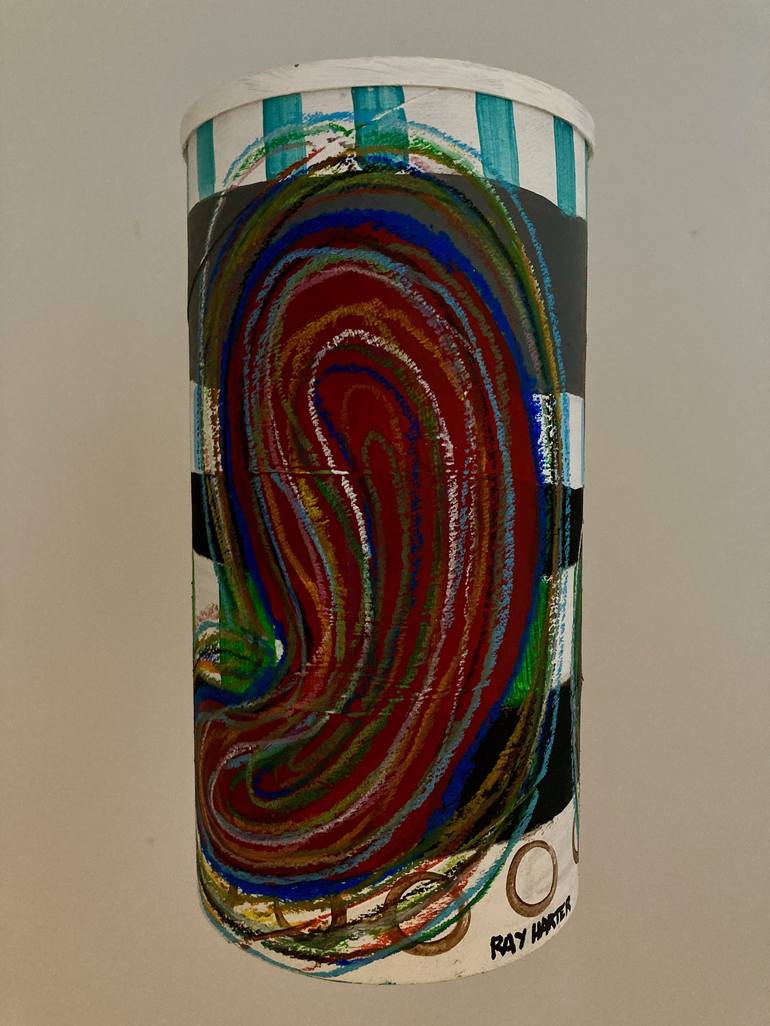 Original Abstract Expressionism Abstract Sculpture by Ray Harter