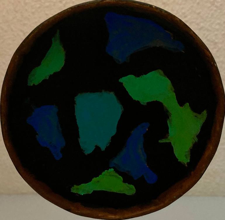 Original Abstract Expressionism Abstract Sculpture by Ray Harter