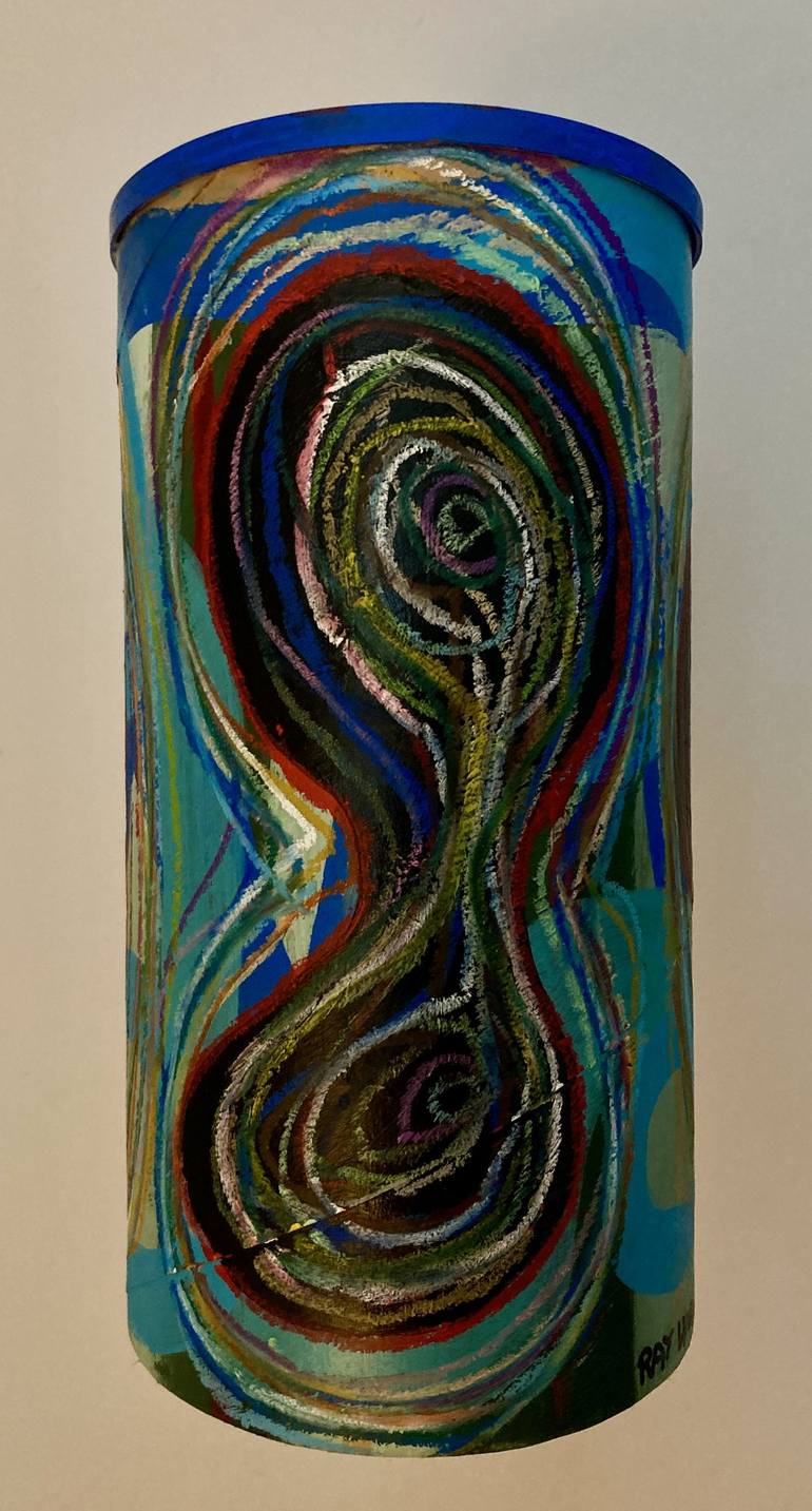 Original Abstract Expressionism Abstract Sculpture by Ray Harter