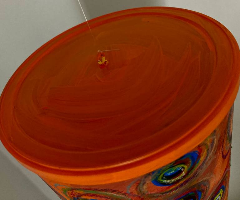 Original Abstract Expressionism Abstract Painting by Ray Harter