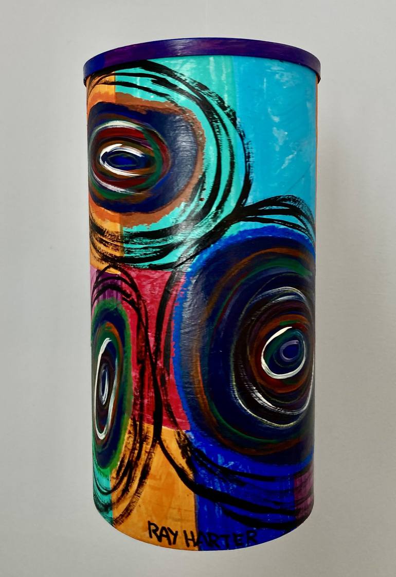 Original Abstract Expressionism Abstract Sculpture by Ray Harter