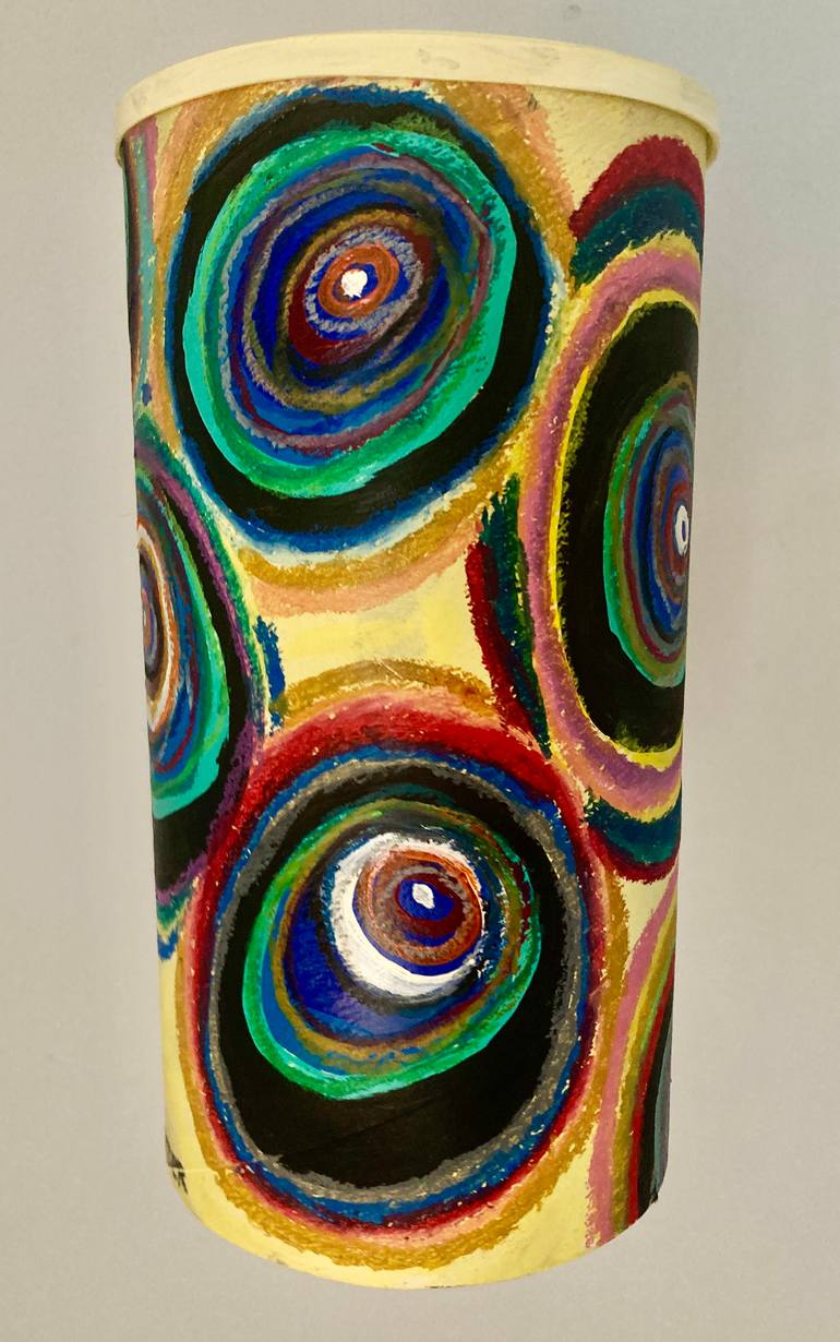 Original Abstract Expressionism Abstract Painting by Ray Harter