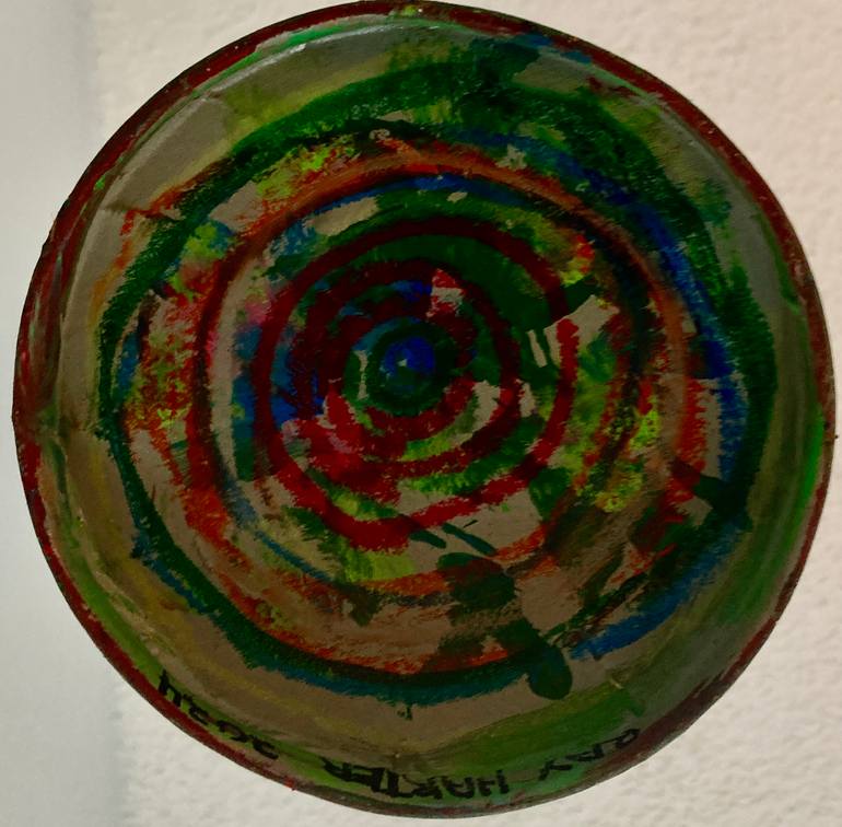 Original Abstract Expressionism Abstract Sculpture by Ray Harter