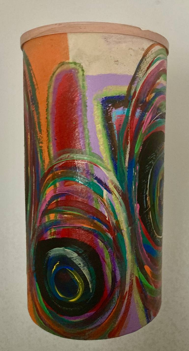 Original Abstract Expressionism Abstract Painting by Ray Harter