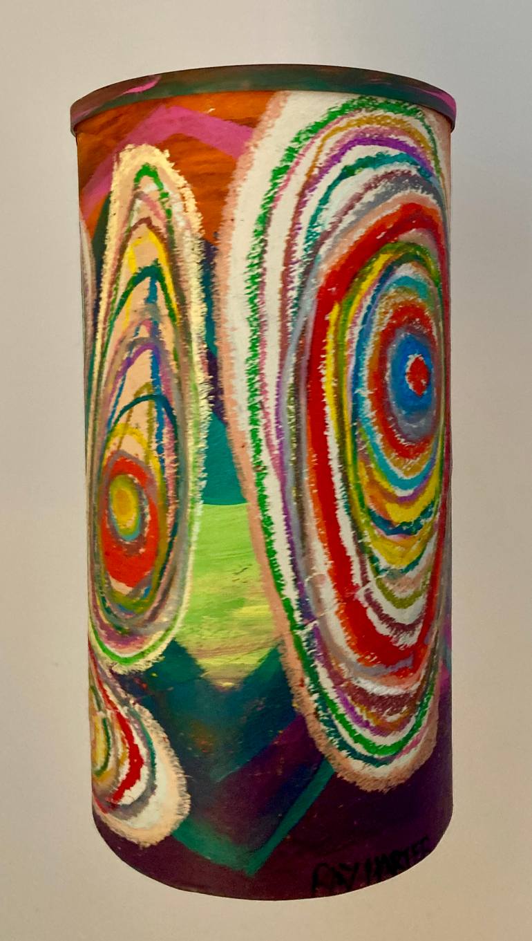 Original Abstract Expressionism Abstract Mixed Media by Ray Harter