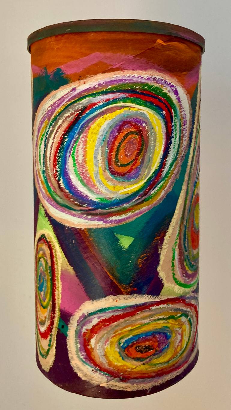 Original Abstract Expressionism Abstract Mixed Media by Ray Harter