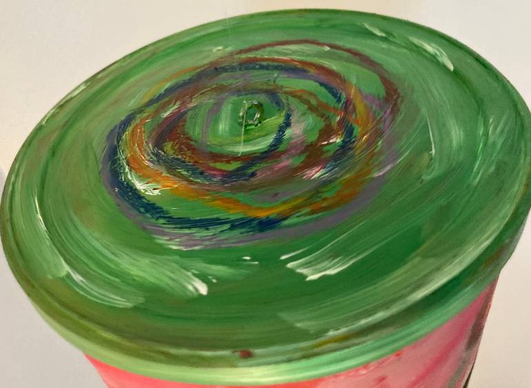 Original Abstract Expressionism Abstract Mixed Media by Ray Harter