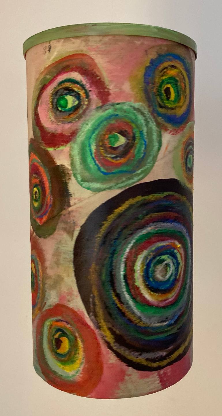 Original Abstract Expressionism Abstract Mixed Media by Ray Harter