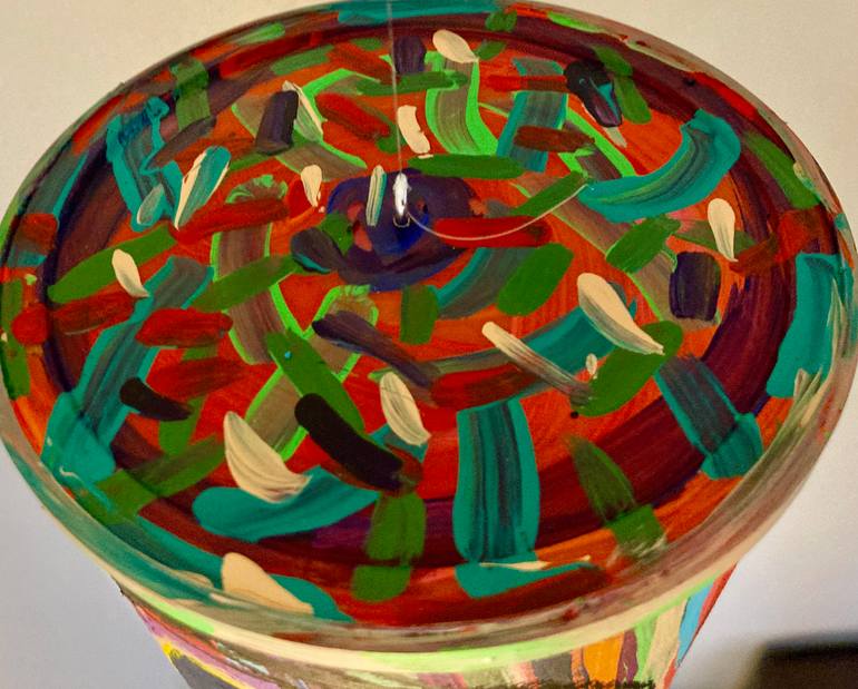 Original Abstract Expressionism Abstract Sculpture by Ray Harter
