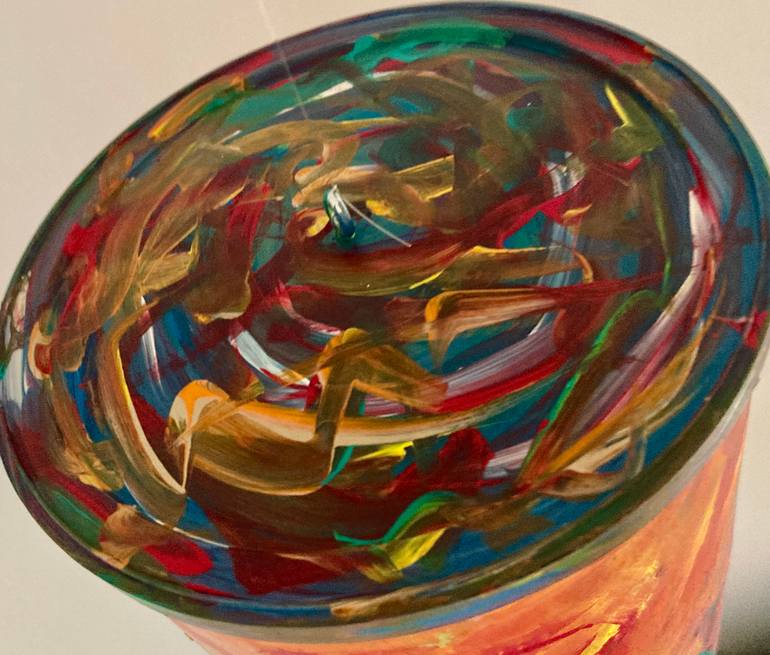 Original Abstract Expressionism Abstract Sculpture by Ray Harter