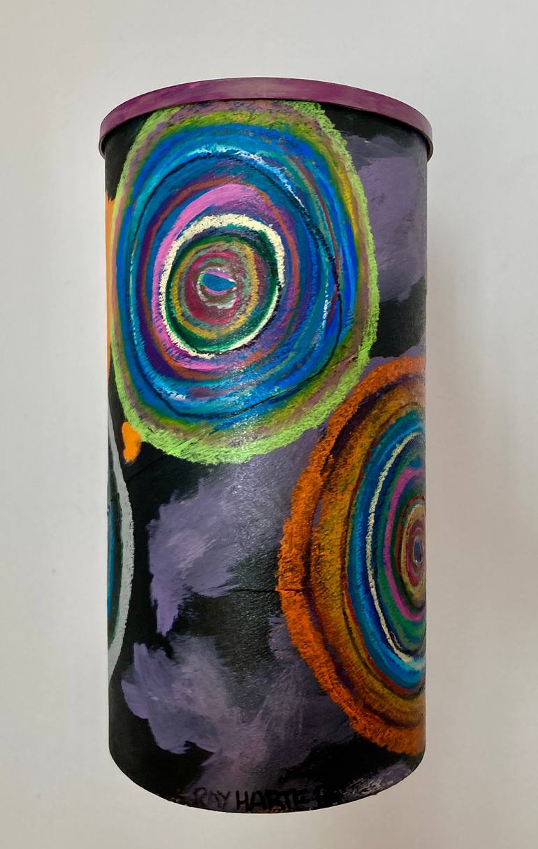 Original Abstract Expressionism Abstract Mixed Media by Ray Harter