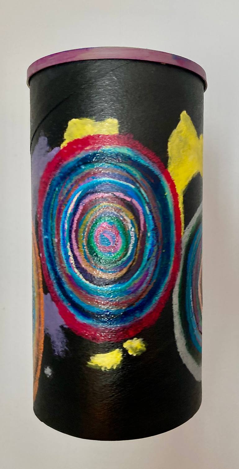 Original Abstract Expressionism Abstract Mixed Media by Ray Harter