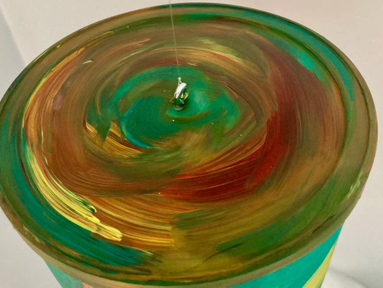 Original Abstract Expressionism Abstract Sculpture by Ray Harter