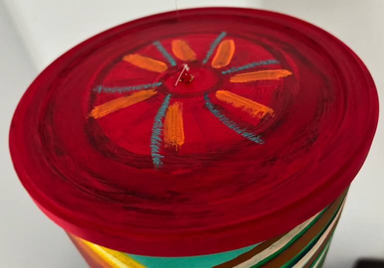 Original Abstract Expressionism Abstract Sculpture by Ray Harter