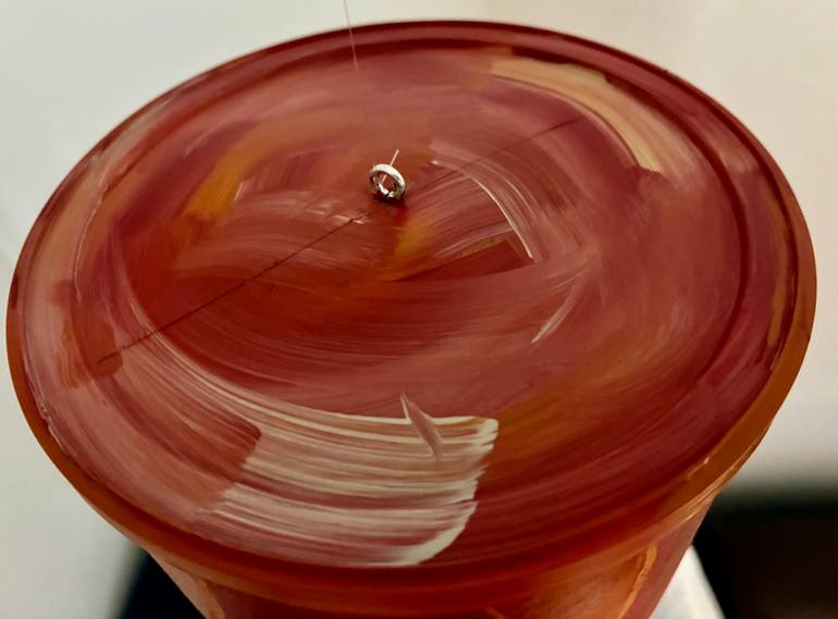 Original Abstract Expressionism Abstract Sculpture by Ray Harter