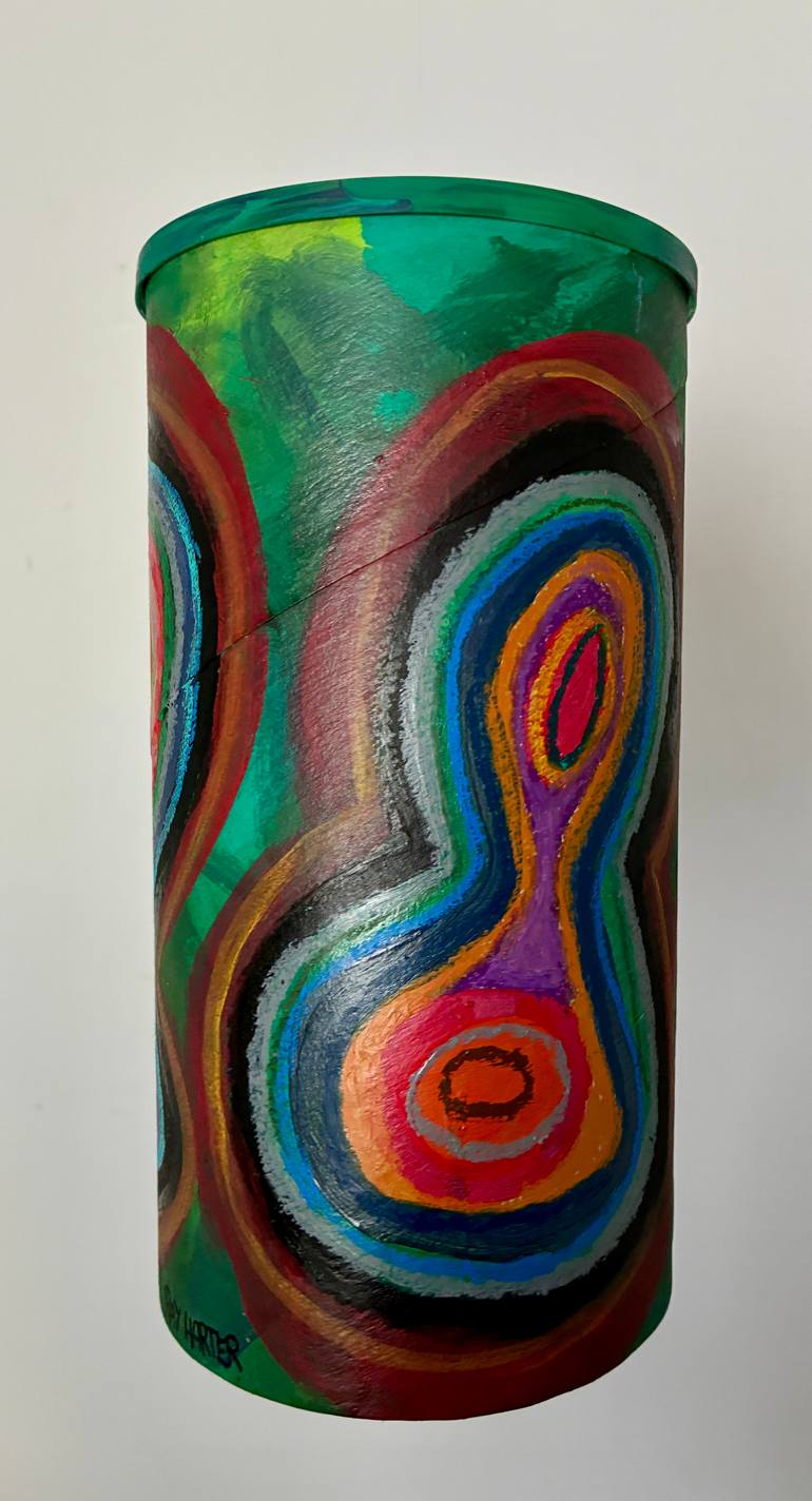 Original Abstract Expressionism Abstract Sculpture by Ray Harter