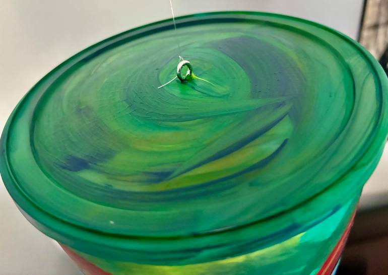 Original Abstract Expressionism Abstract Sculpture by Ray Harter