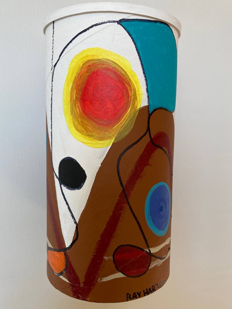 Original Abstract Expressionism Abstract Sculpture by Ray Harter