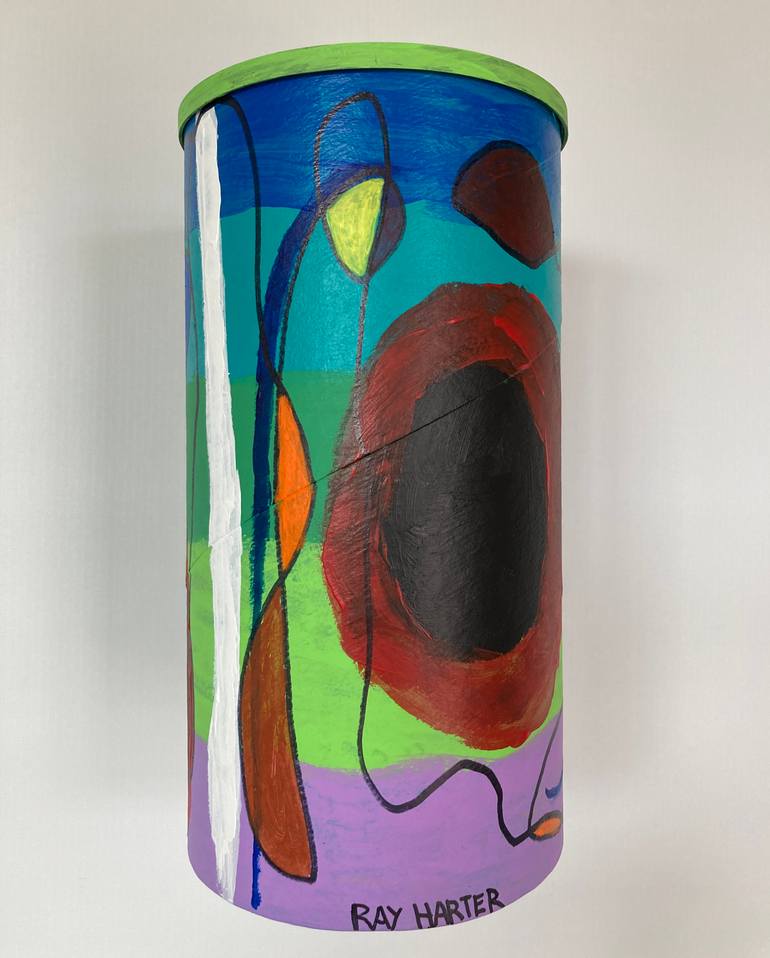 Original Abstract Expressionism Abstract Sculpture by Ray Harter