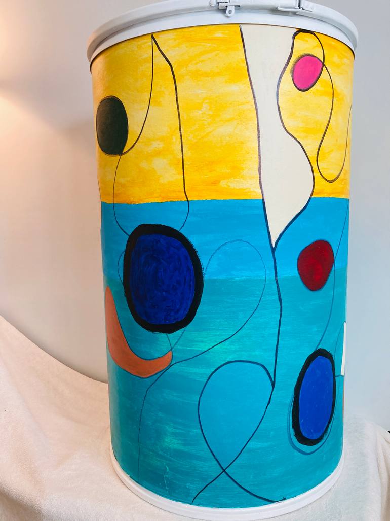 Original Abstract Expressionism Abstract Sculpture by Ray Harter