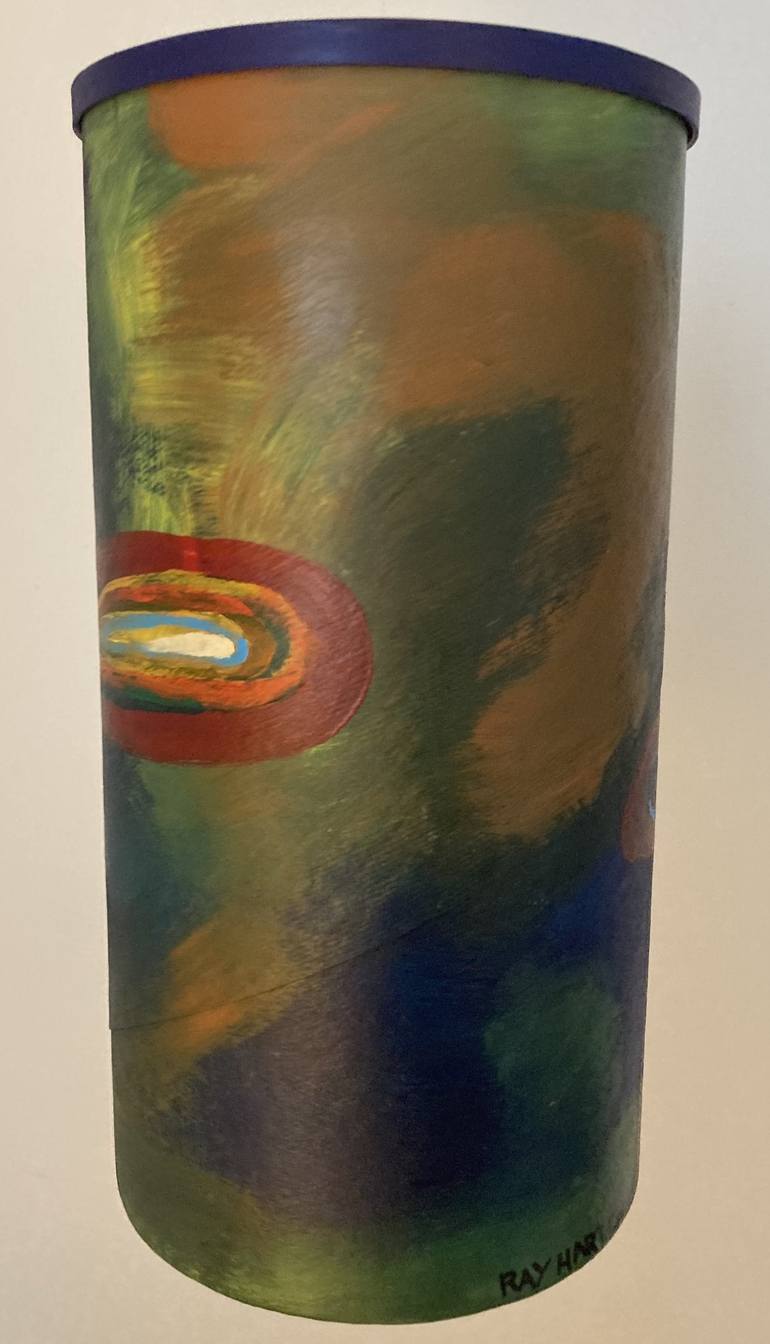 Original Abstract Expressionism Outer Space Sculpture by Ray Harter