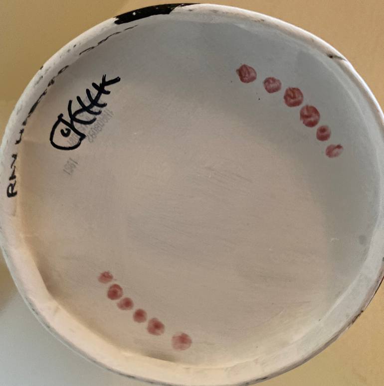 Original Abstract Expressionism Abstract Sculpture by Ray Harter