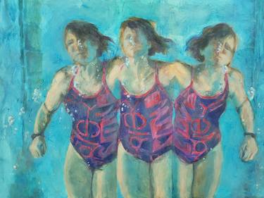Original Figurative Body Paintings by MaryKay Klein