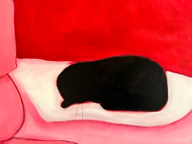 Original Figurative Nude Painting by Mira Ivanishina