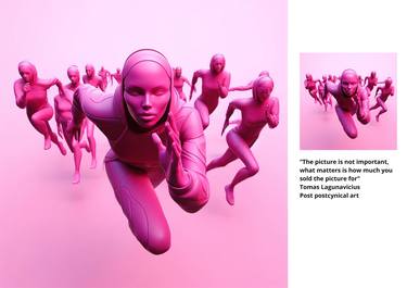 Print of Conceptual Women Digital by Tomas Lagunavicius