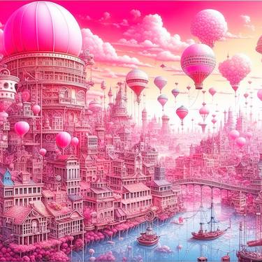 Original Contemporary Architecture Digital by Tomas Lagunavicius
