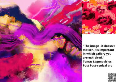 Original Abstract Expressionism Abstract Mixed Media by Tomas Lagunavicius