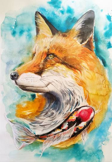 Original Animal Paintings by Evgenia Smirnova