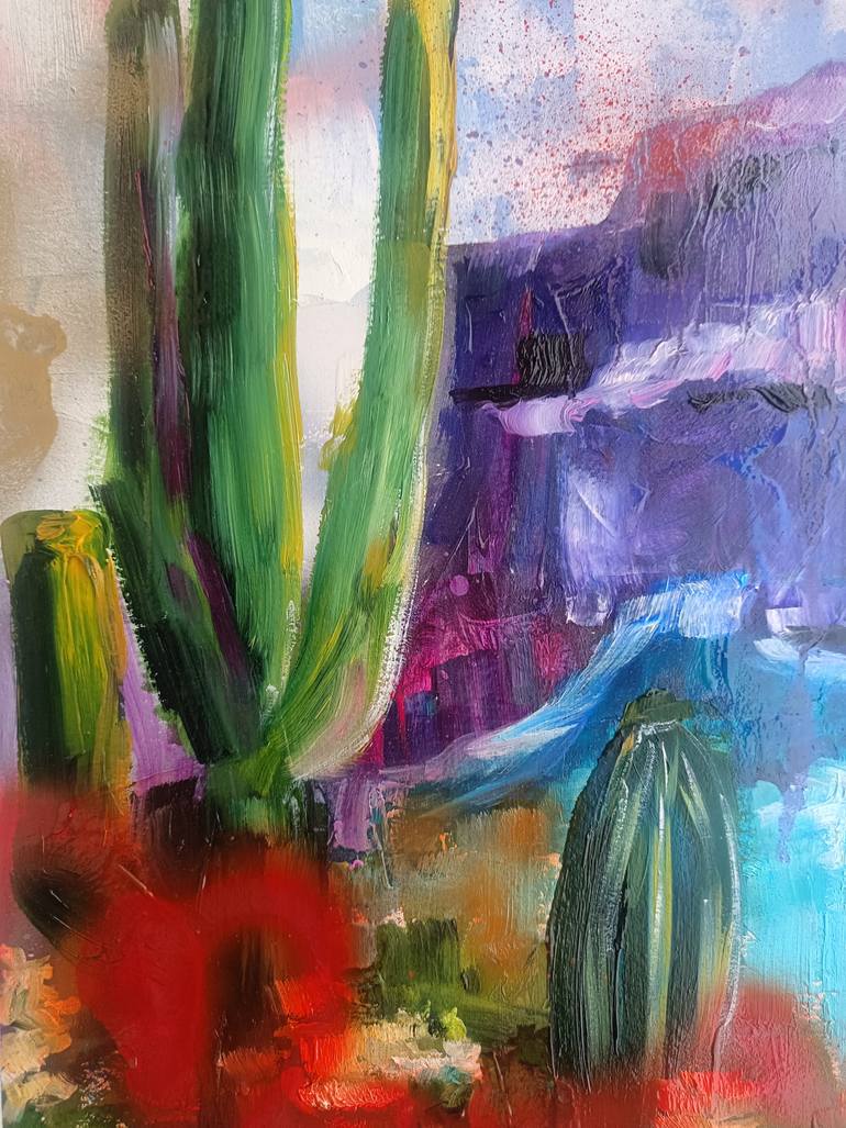 Original Contemporary Abstract Painting by Evgenia Smirnova