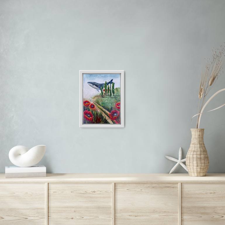 Original Figurative Animal Painting by Evgenia Smirnova