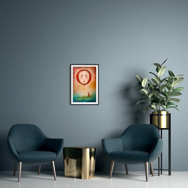 Original Illustration People Painting by Evgenia Smirnova