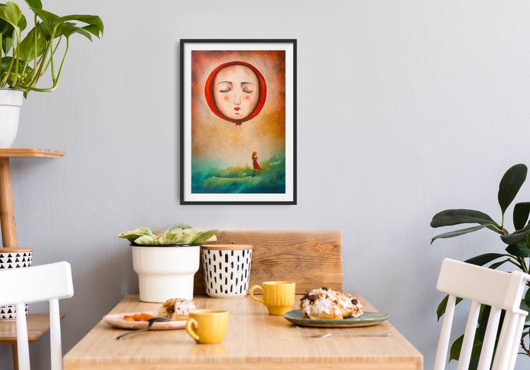 Original Illustration People Painting by Evgenia Smirnova
