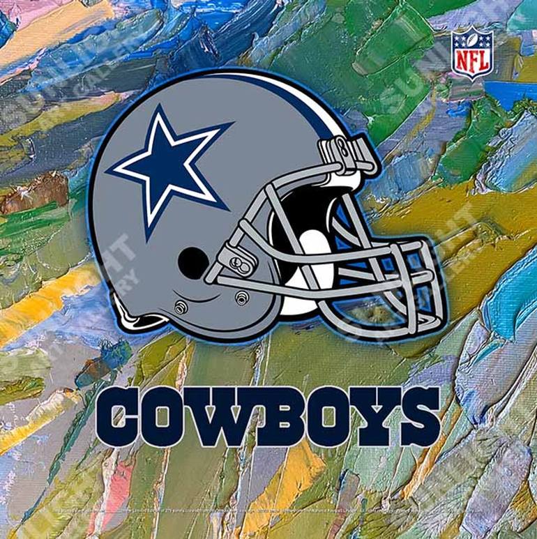 Dallas Cowboys NFL Limited Edition Sunlight Art Panel Printmaking