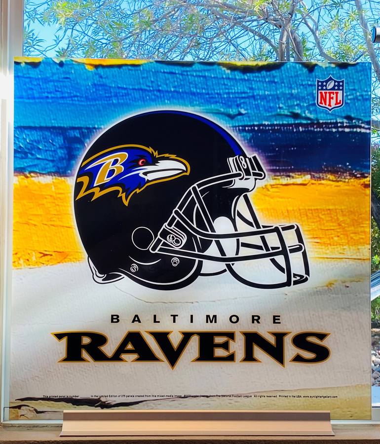 Ravens Infographic Art Print | Baltimore Football | HERE. a pop-up shop