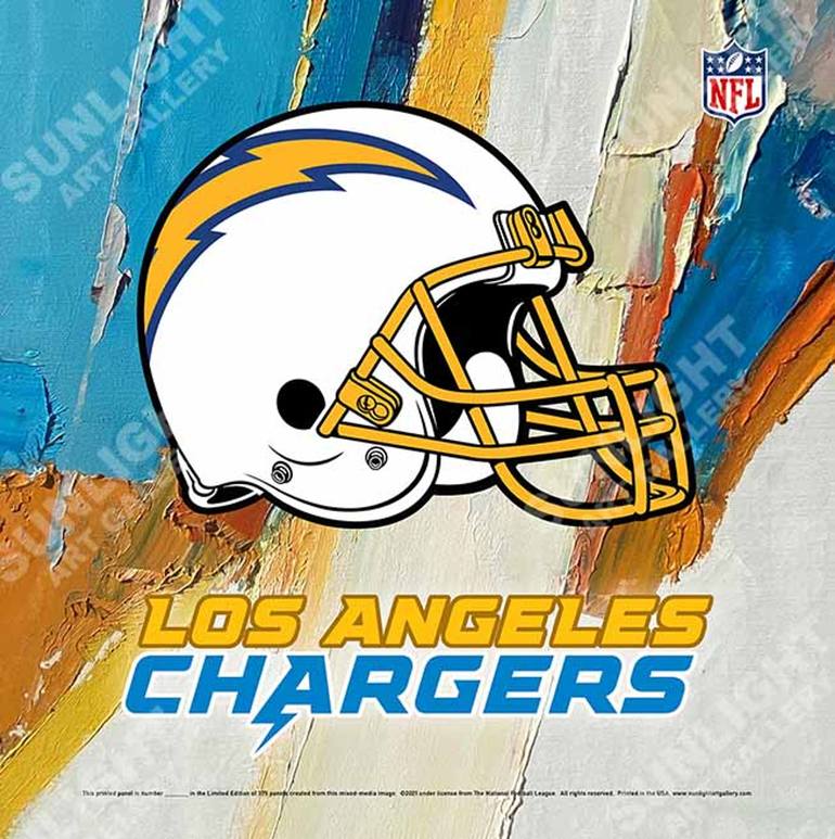 NFL LA Chargers Posters, Football Wall Art Prints & Sports Room Decor