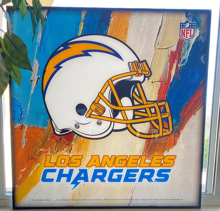 Los Angeles Rams NFL Limited Edition Sunlight Art Panel Printmaking by  David Hakan