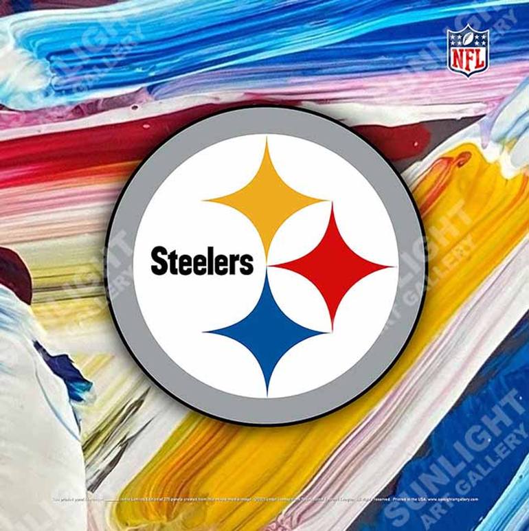 Pittsburgh Steelers NFL Limited Edition Sunlight Art Panel